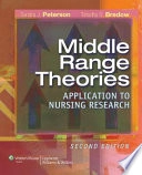 Middle range theories : application to nursing research; Sandra J. Peterson, Timothy S. Bredow; 2009