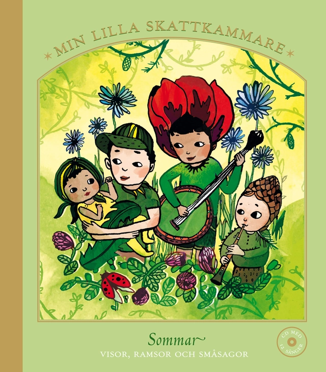 Min lilla skattkammare : sommar - rim, ramsor och småsagor; Marianne von Baumgarten-Lindberg, Ingela Rinaldo; 2014