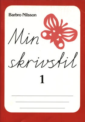 Min skrivstil 1; Barbro Nilsson; 1994