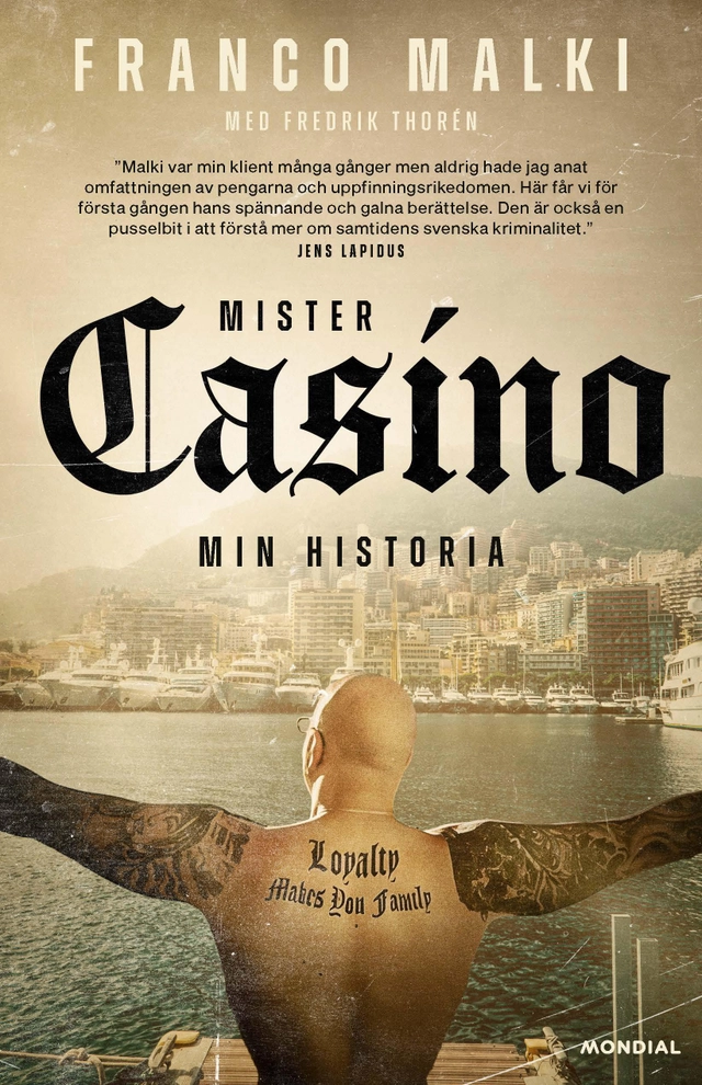 Mister Casino : min historia; Franco Malki, Fredrik Thorén; 2025