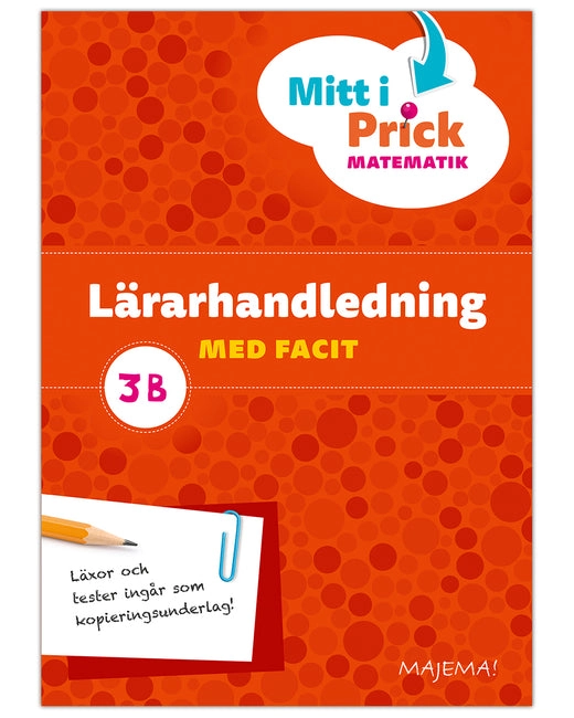 Mitt i prick 3B lärarhandledning; Sari Rinne; 2018