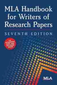 MLA handbook for writers of research papers; Joseph Gibaldi; 2009