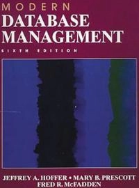 Modern database management; Jeffrey A. Hoffer; 2002