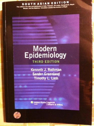 Modern epidemiology; Kenneth J. Rothman; 2008