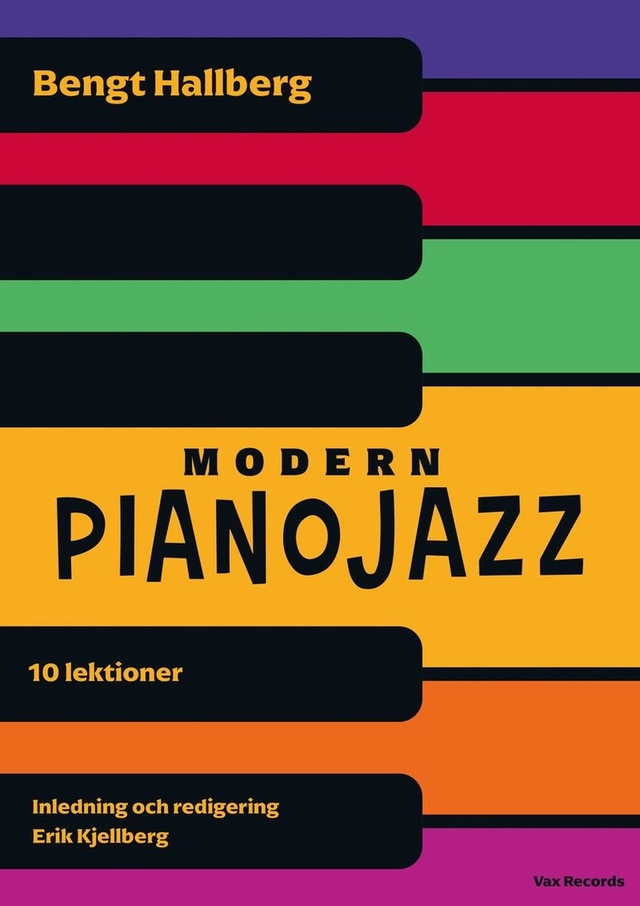 Modern pianojazz; Bengt Hallberg, Erik Kjellberg; 2021