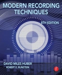 Modern recording techniques; David Miles Huber; 2014