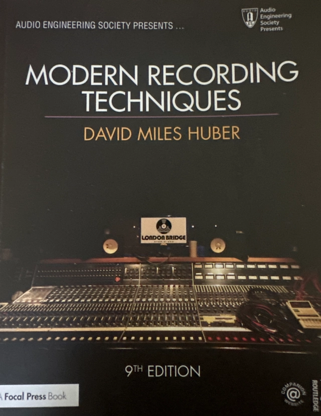 Modern recording techniques; David Miles Huber; 2018
