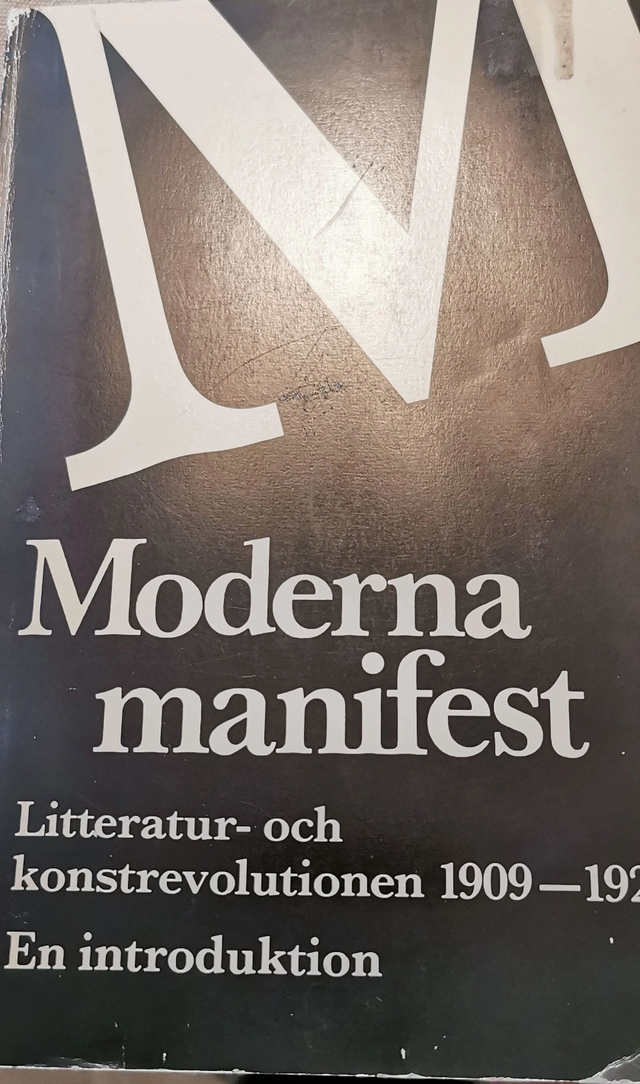 Moderna manifest; Gunnar Qvarnström; 1973