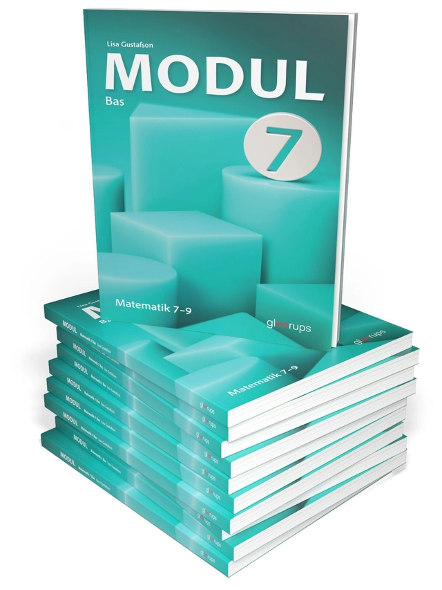 Modul matematik 7, bas, 10 ex; Lisa Gustafson; 2025
