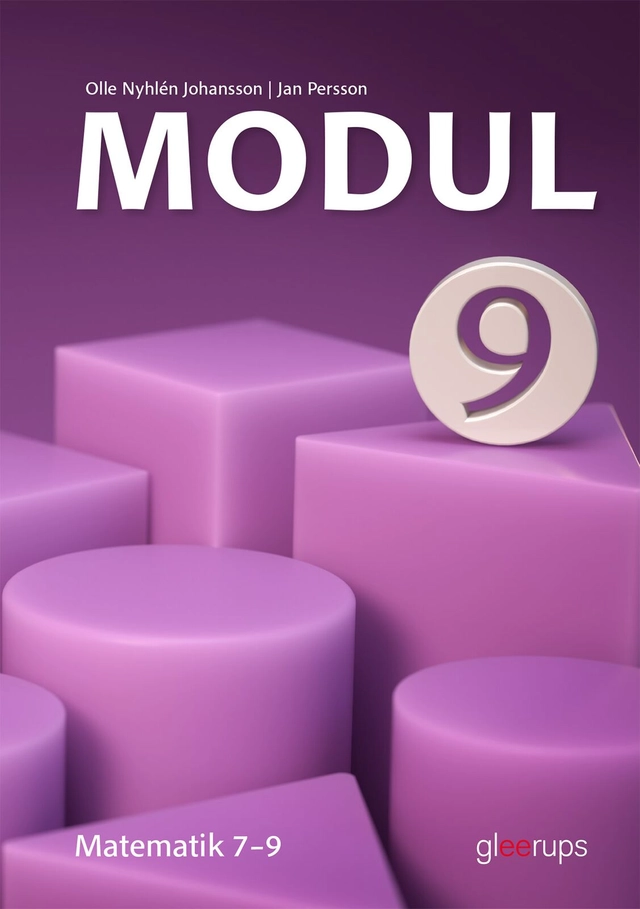 Modul matematik 9, elevbok; Olle Nyhlén Johansson, Jan Persson; 2025