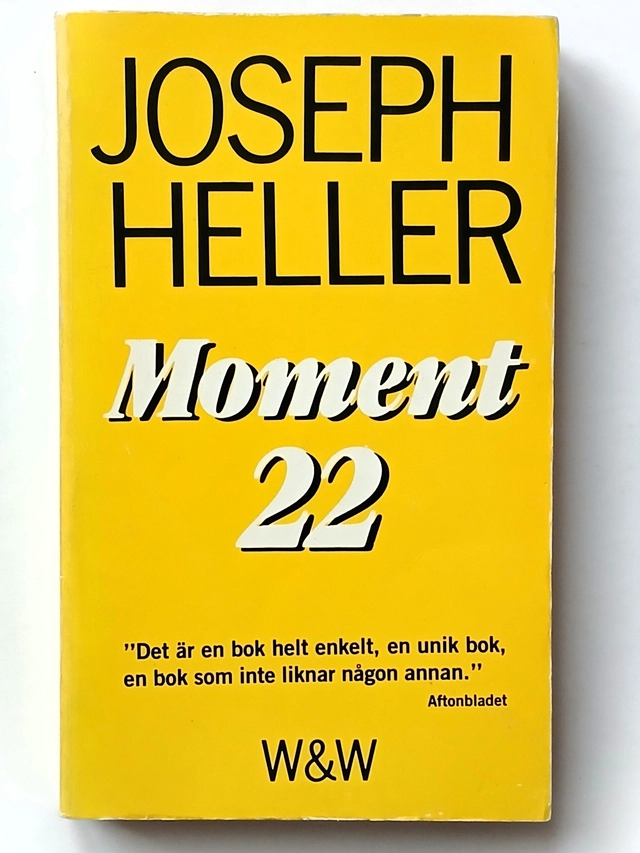 Moment 22; Joseph Heller; 1979