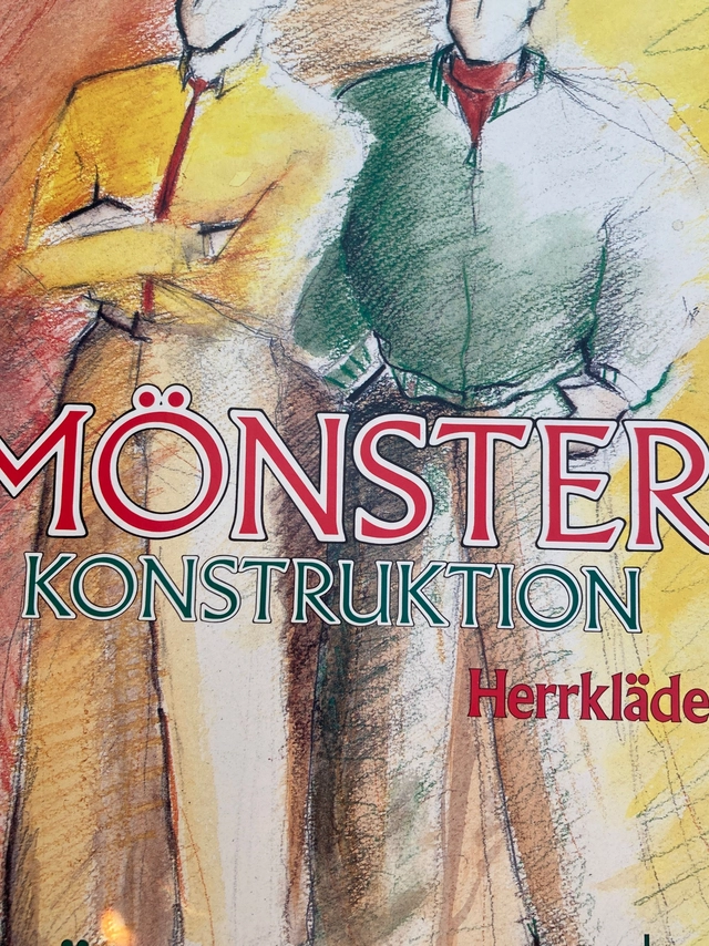 Mönsterkonstruktion : herrkläder [grundmallar] ; Inger Öberg; 1989