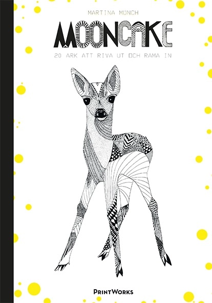 Mooncake tavelbok; Martina Münch; 2016