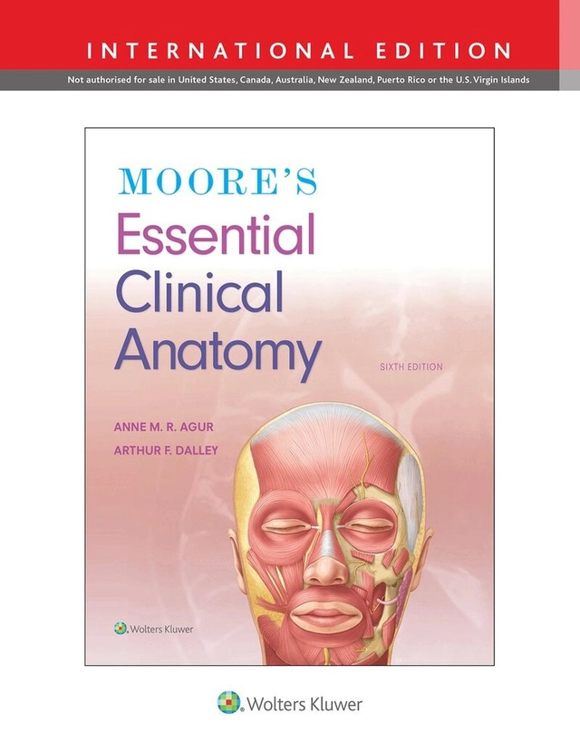 Moore's Essential Clinical Anatomy 7e Lippincott Connect International Edition Print Book and Digital Access Card Package; Anne M R Agur, Arthur F Dalley Ii; 2023
