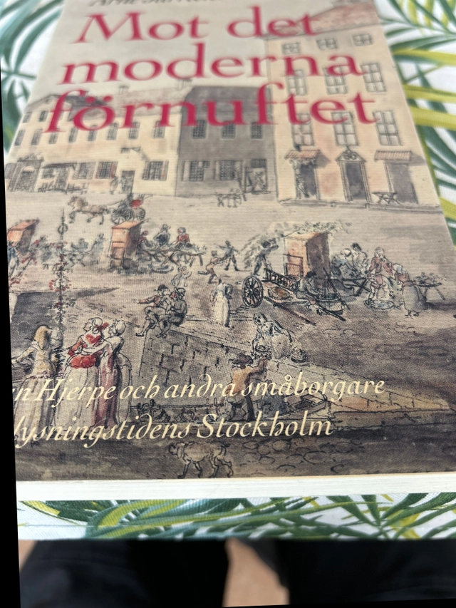 Mot det moderna förnuftet : Johan Hjerpe och andra småborgare i upplysningstidens Stockholm; Arne Jarrick; 1992