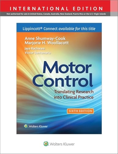 Motor Control; Anne Shumway-Cook; 2023