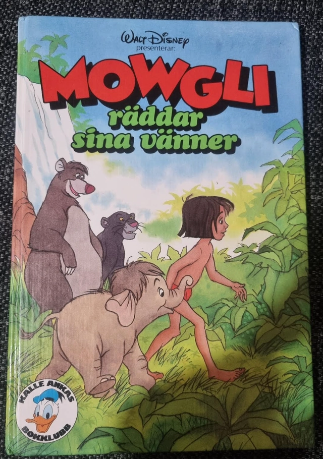 Mowgli räddar sina vänner; Walt Disney ; 1983