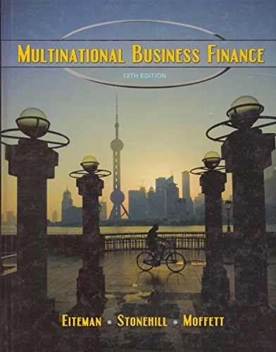 Multinational business finance; David K. Eiteman; 2010