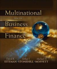 Multinational business finance; David K. Eiteman; 2004