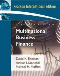 Multinational business finance; David K. Eiteman; 2006
