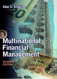Multinational Financial Management; Alan C. Shapiro; 2002