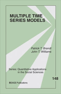 Multiple time series models; Patrick T. Brandt; 2007