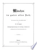 München in guter alter Zeit; Carl A. Regnet
