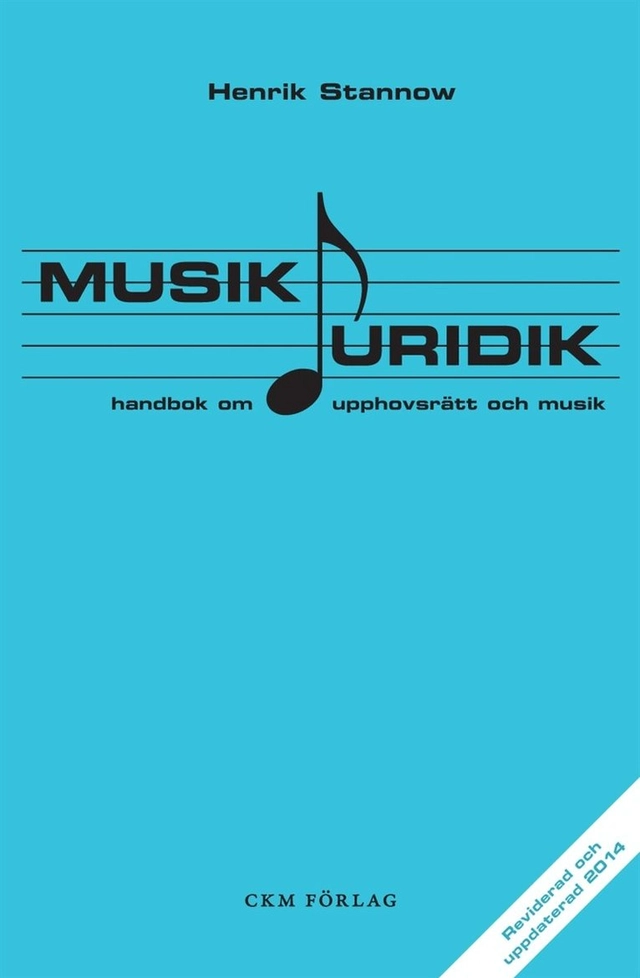 Musikjuridik; Henrik Stannow; 2014