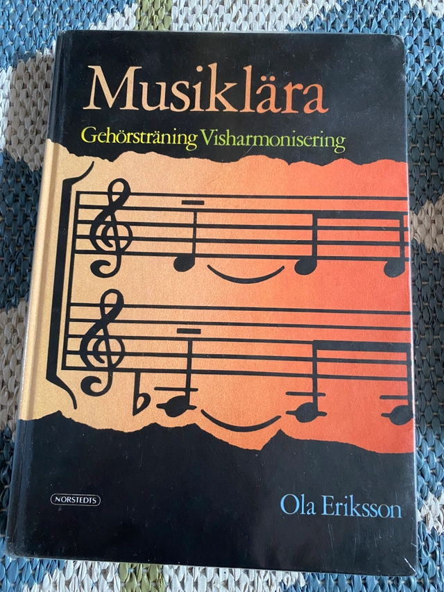 Musiklära, gehörsträning, visharmonisering; Ola Eriksson; 1996