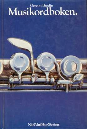 Musikordboken; Gereon Brodin; 1975