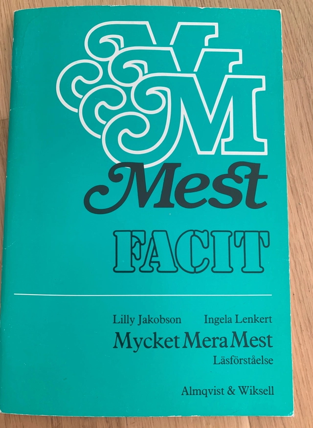 Mycket mera mest 3 mest facit; Lilly Jakobson; 1988