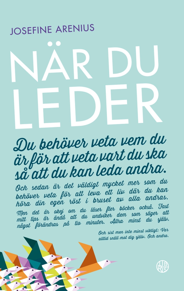 När du leder; Josefine Arenius; 2017
