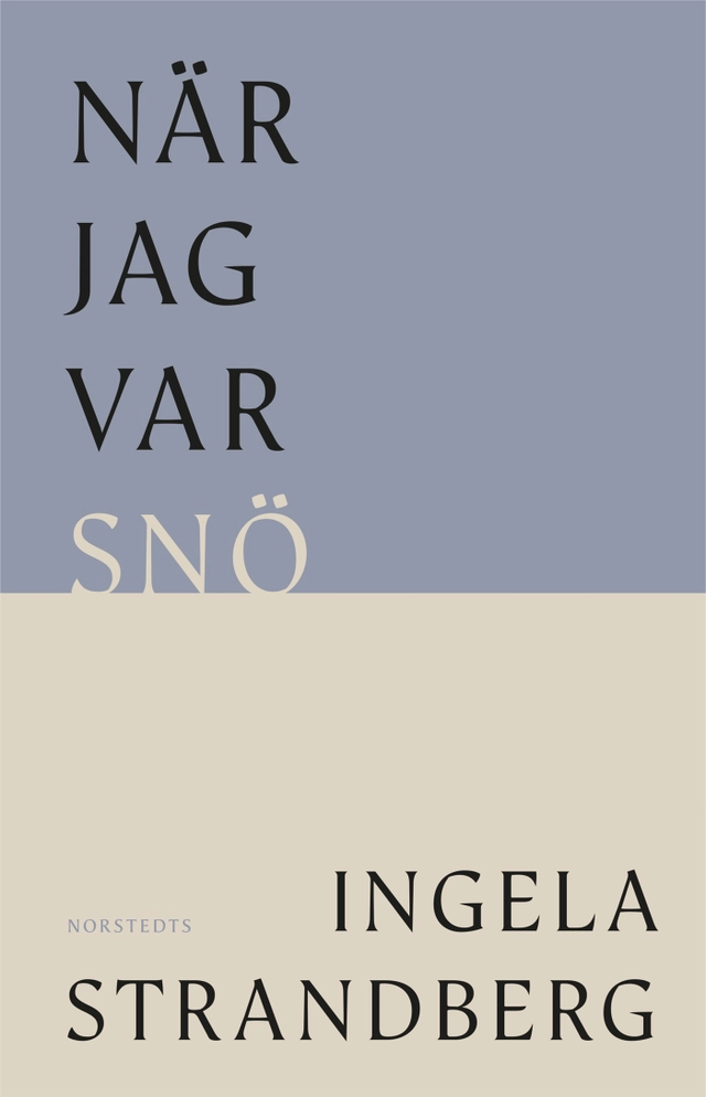 När jag var snö; Ingela Strandberg; 2024