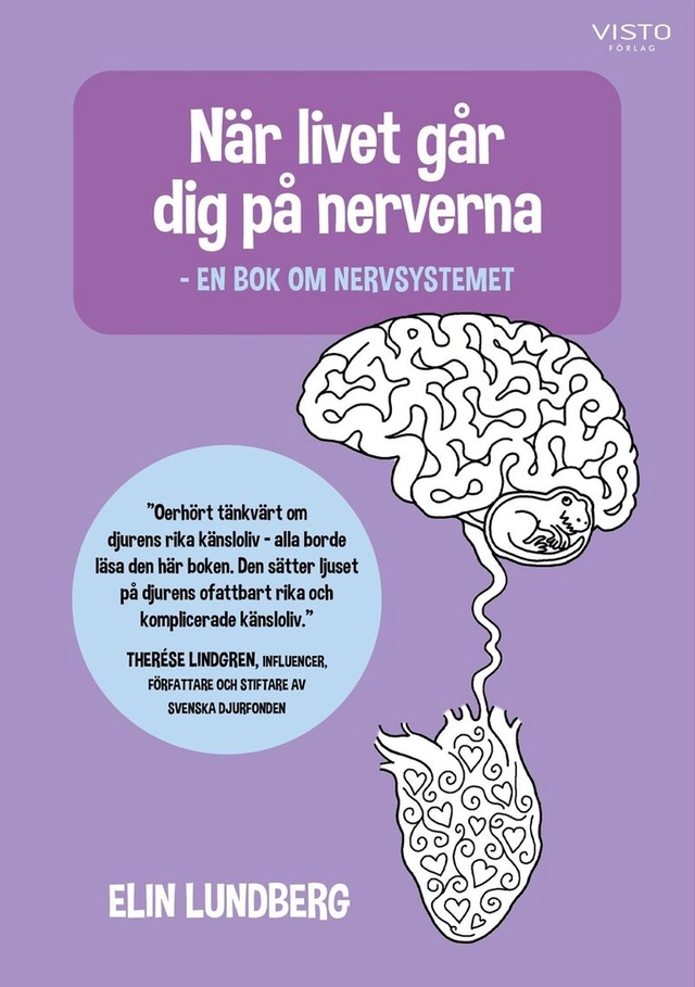 När livet går dig på nerverna : en bok om nervsystemet; Elin Lundberg, Lovisa Lesse, Sanna Borell, Johan Sandström, Klara Ekblom; 2024