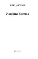 Nässlorna blommaHarry Martinson berättar; Harry Martinson; 1974