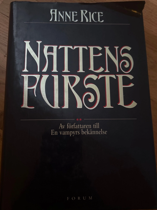 Nattens furste; Anne Rice; 1991