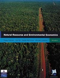 Natural resource and environmental economics; Roger Perman; 2003