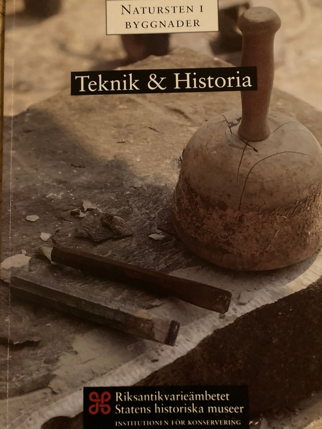 Natursten i byggnader; Barbro Sundnér, Peter Thagaard, Riksantikvarieämbetet och Statens historiska museer. Institutionen för konservering, Luftföroreningars skadeverkningar på kulturminnen och kulturföremål (projekt); 1993