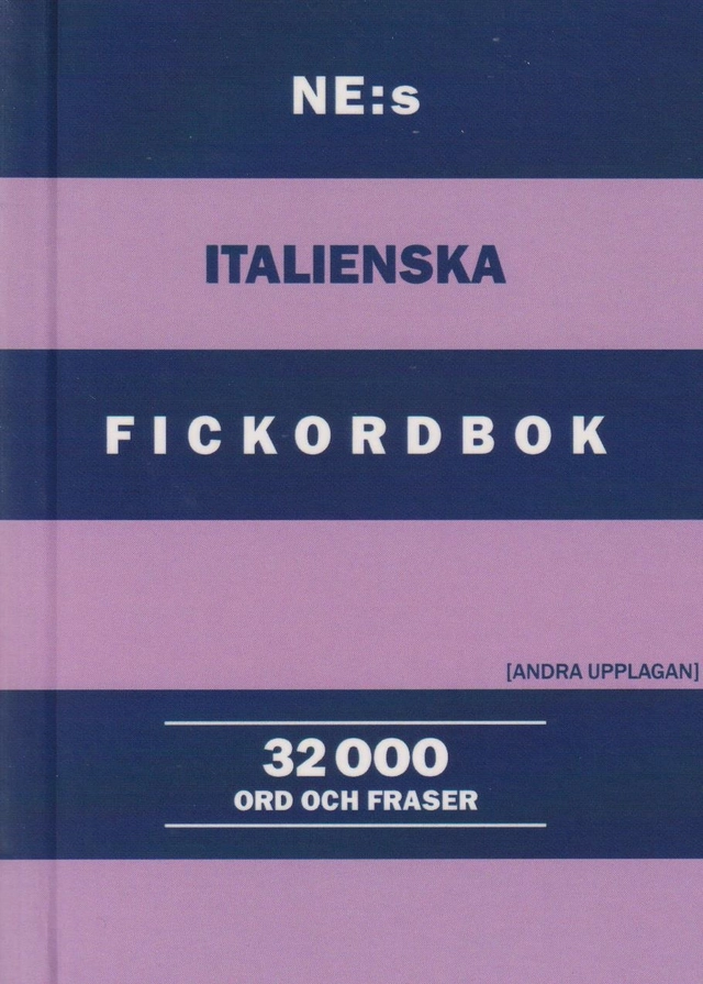 NE:s italienska fickordbok; Mathias Thiel, Marina Santini; 2023