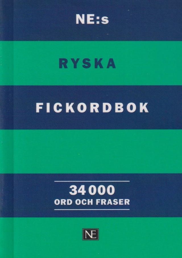 NE:s ryska fickordbok; Elisabeth Marklund Sharapova, Britt-Marie Berglund, Mathias Thiel; 2023