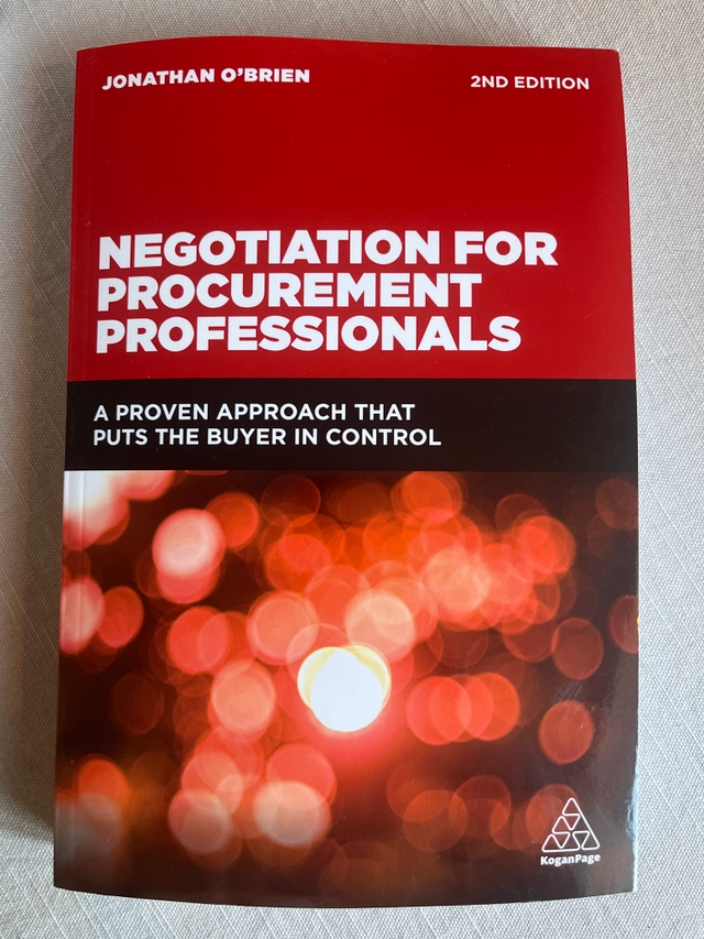 Negotiation for procurement professionals; Jonathan Obrien; 2016