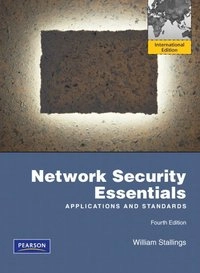 Network security essentials : applications and standards; William Stallings; 2010