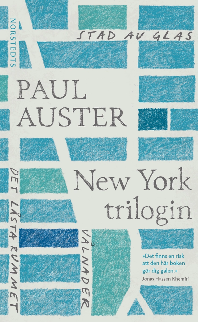 New York-trilogin; Paul Auster; 2017