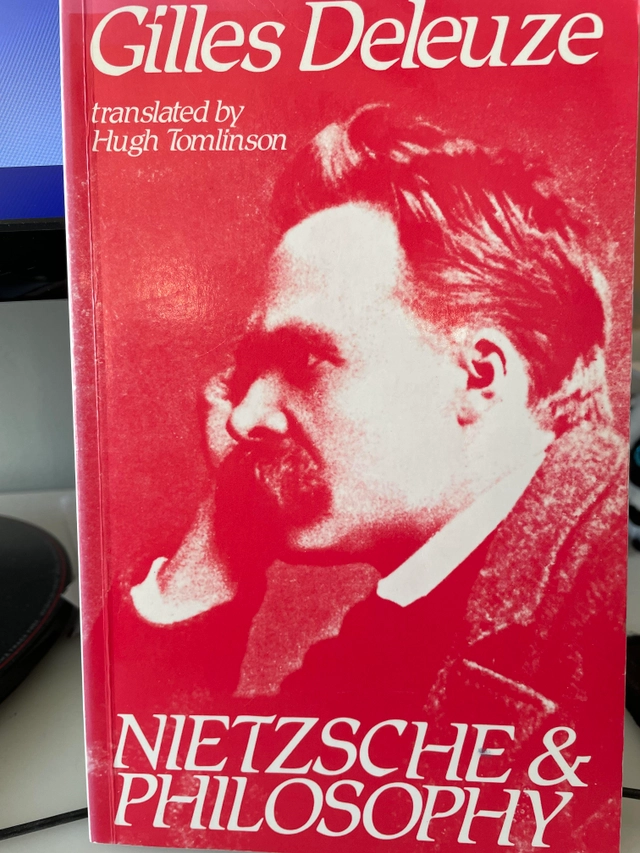 Nietzsche and philosophy; Gilles Deleuze; 1983