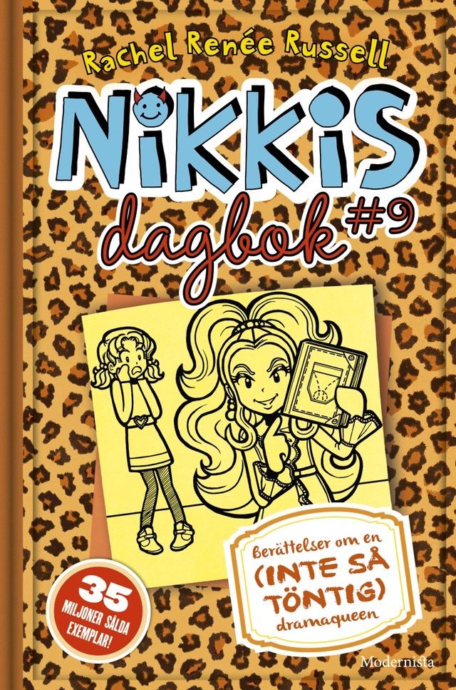 Nikkis dagbok #9 : berättelser om en (inte så töntig) dramaqueen; Rachel Renée Russell; 2017