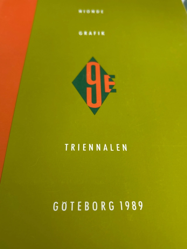 Nionde grafiktriennalen, Göteborg 1989 : [Göteborgs konstmuseum, Konsthallen, Kronhuset]; 1989