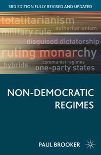 Non-democratic regimes; Paul Brooker; 2014