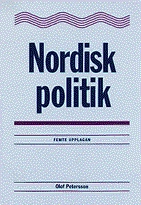 Nordisk politik; Olof Petersson; 2000