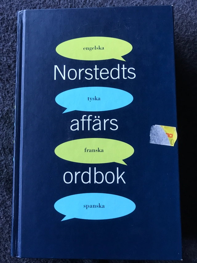 Norstedts affärsordbok : engelska, tyska, franska, spanska; Mona Wiman; 2000