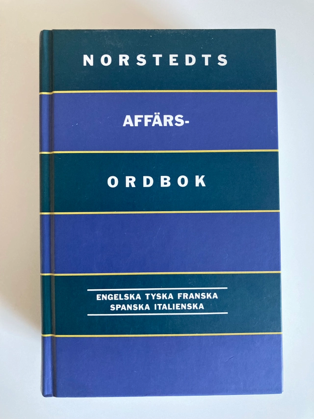Norstedts affärsordbok : engelska, tyska, franska, spanska, italienska; Mona Wiman; 1992